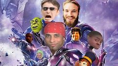 Avengers Endgame the final battle, but it's all memes (Avengers x Ricado Milos x Pewdiepie memes )