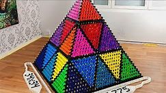 The World's BIGGEST Domino Pyramid | 26,775 Dominoes