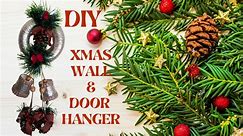 DIY Christmas Wall Hanging Decoration Ideas | Christmas Door Hanger Decoration Ideas
