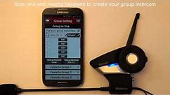 Sena 20S How To Video (Group Intercom Setup)