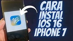 Cara Instal iOS 16 iPhone 7 Apakah Bisa????