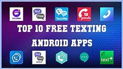 Top 10 Free Texting Android App | Review