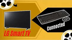 How to Connect Logitech Wireless Keyboard and mouse to LG Smart TV