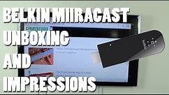 Unboxing+Impressions Belkin Miracast Video Adaptor
