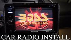 How to install a car stereo (BOSS BVB9364RC)