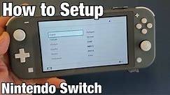 Nintendo Switch: How to Setup Step by Step from Beginning