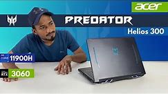 Acer Predator Helios 300 i9 11900H RTX 3060 Unboxing Review