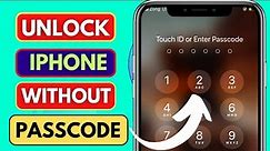 How To Unlock IPhone Without Passcode 202|How To Reset IPhone Without Password