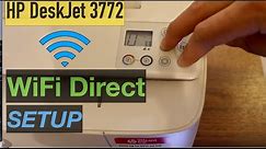 HP DeskJet 3772 WiFi Direct wireless Setup, Direct Wireless setup Review.
