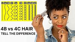 The Difference 4b and 4c hair with Pictures and Video (SUPER EASY!!)