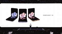 Samsung's full Galaxy Unpacked 2020 Livestream (Z Flip, S20 phones announced)