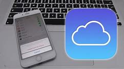 How to Delete or Change iCloud Account on iPhone 7 Plus 7 6S 6 SE 5 5C 5S 4S or iPad on iOS 12/13/14