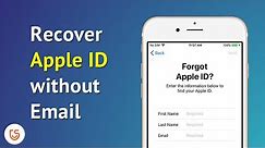 How to Recover Apple ID without Email or Security Questions