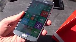 Verizon Samsung ATIV SE Unboxing and Hands on - video Dailymotion