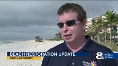 Emergency effort restoring Pinellas beaches hit hard by Hurricane Idalia