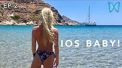 Sailing INCREDIBLE IOS ISLAND - The Most Beautiful Island In Greece?!