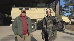 Caiman MRAP Show-and-Tell with Army Vet JB