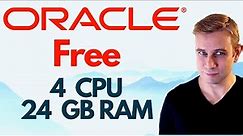 Amazing Free VPS (4CPU 24GB Ram) Oracle Quick Setup Tutorial