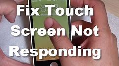 iPhone: Fix Touch Screen is not Responding Properly