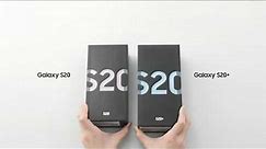 Unboxing the Galaxy S20 and S20+ | Samsung