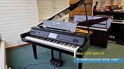 USED Yamaha CVP809GP-PE - Amazing Flagship Piano - Tour!