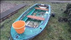 Transforming a Dilapidated Dinghy: A Journey of Restoration