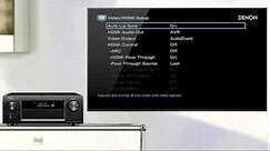 Denon | How to get TV Audio via your Denon AV Receiver with a (Non ARC) TV