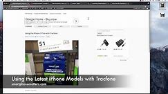 Using the Latest iPhone Models with Tracfone