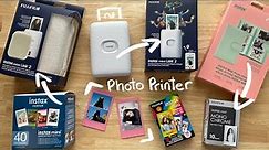 Fujifilm Instax Mini Link 2 Photo Printer and Accessories / Setup and Demo