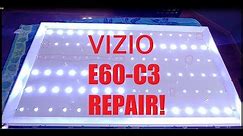 How to Repair 60" LED Vizio Smart TV