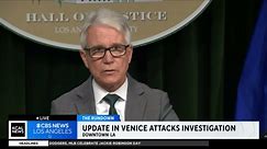 DA Gascón announces charges against man who brutally attacked two women at Venice Canals