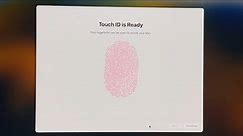 How to setup Touch ID on iMac M3
