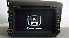 Honda Civic 2012 DVD Player, Honda Civic DVD Navigation, 2012 Honda Civic Radio DVD
