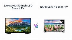 Samsung 32-inch vs 40-inch LED Smart FHD TV: Full Comparison