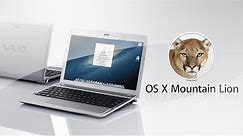 Hackintosh - Niresh's OS X 10.8.2 Mountain Lion With AMD Support using Vaio Y
