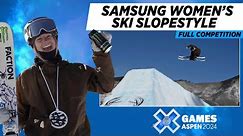 Samsung Galaxy Women’s Ski Slopestyle: FULL COMPETITION | X Games Aspen 2024