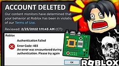 THE TRUTH About The NEW BAN ERRORS! (ROBLOX Hardware ID Bans)