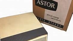 1964 Astor Record Player Radio fully restored