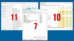 How to Switch Between the Windows 7, Windows 10 and Windows 11 Task Manager