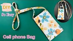 DIY Cell Phone Bag. How to make Mini Crossbody Bag .DIY Bag.