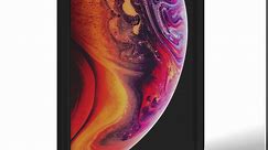 OtterBox - Ultra-Slim Statement iPhone XS Max Case (ONLY) - Clear Protective Phone Case with Luxurious Leather Accent (Lucent Black)