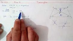 Chapter:6 Ex.6.3 (Q.3,4,5,6) Triangles | Ncert Maths Class 10 | Cbse.