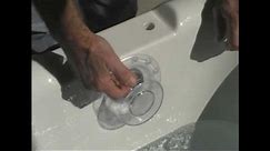 How to install and tub overflow cover