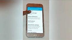 How to remove lock screen password in Samsung j max,Samsung j max remove lock screen password