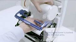 Kleenex® Rolled Hand Towel System Dispenser Loading Maintenance Instruction Video