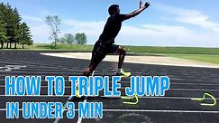 How to Triple Jump // Simple Drills for Learning Triple Jump