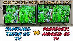 SAMSUNG vs PANASONIC Led Tv Full Comparison And Review 2022⚡|| 32T4410 vs 32JS650DX Complete Demo