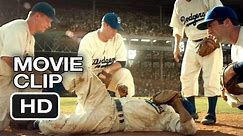 42 Movie CLIP - Get Me Up (2013) - Jackie Robinson Movie HD