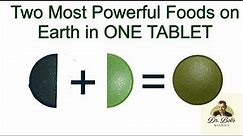 Spirulina & Chlorella: Most Powerful Foods Together - 50/50 Tabs