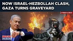 Israel Bombs Lebanon After Hezbollah Rains Rocket| IDF's Ground Offensive Next? Gaza Turns Graveyard
